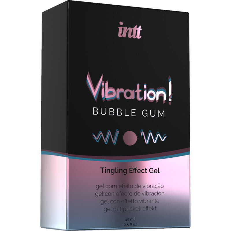 INTT - KRAFTIG INTIMT STIMULANT VÆSKE VIBRERING GUM GUM 15ML