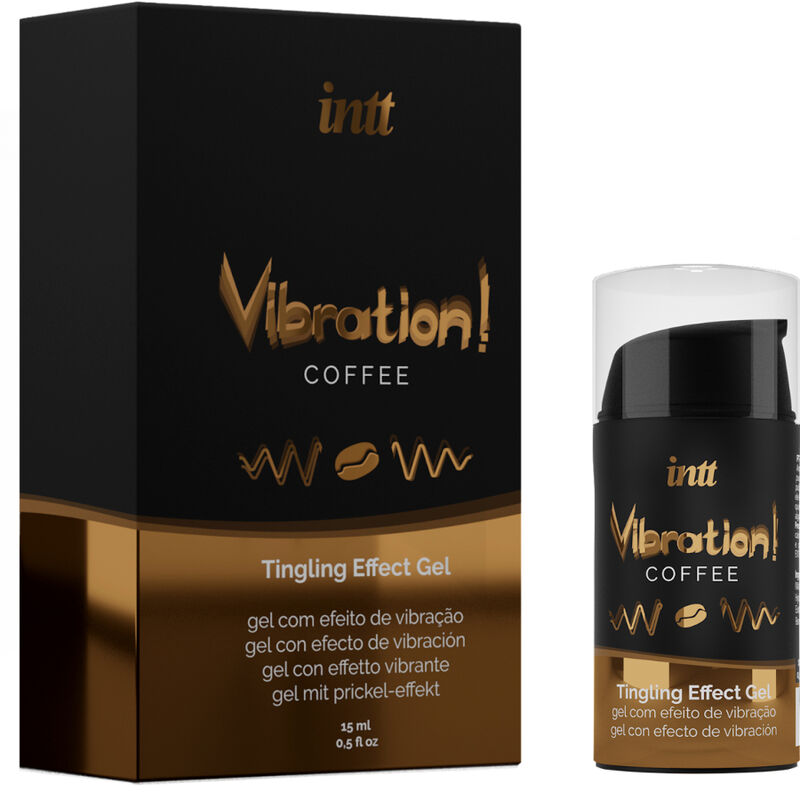 INTT - KRAFTIG INTIM STIMULANT VIBRERENDE GELKAFFE 15ML