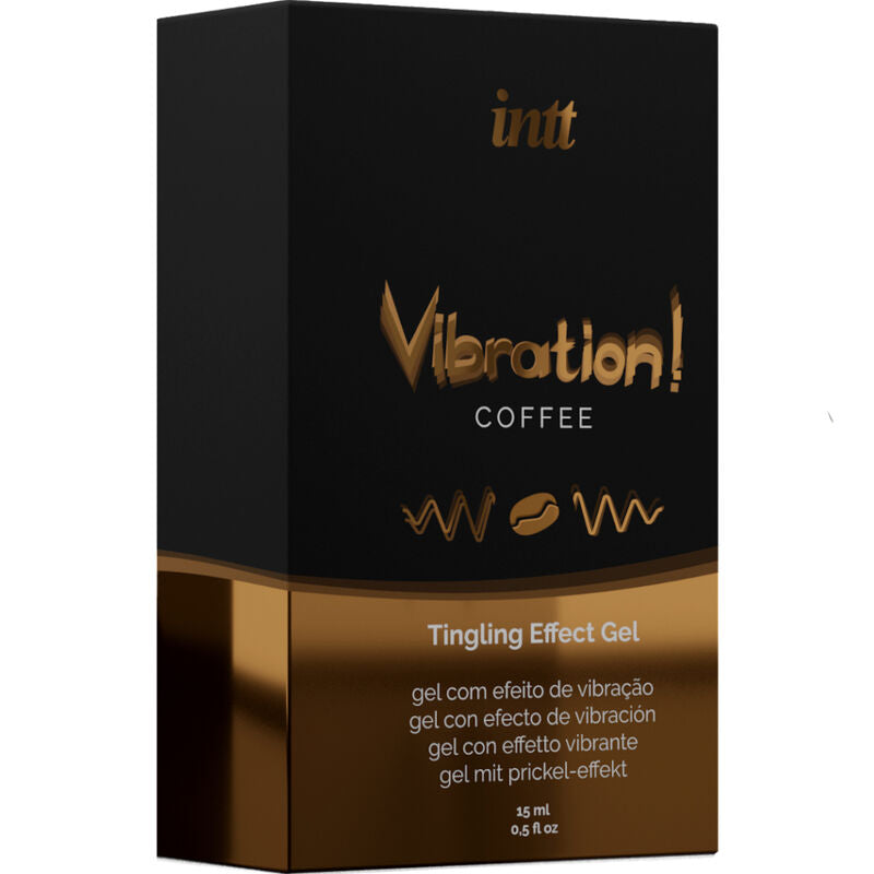 INTT - KRAFTIG INTIM STIMULANT VIBRERENDE GELKAFFE 15ML