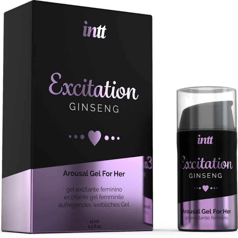 INTT SMØREMIDLER - STIMULERENDE OG UDSPRÆNGENDE GEL INTIMVARMEAKTIVATOR SEKSUEL LYST