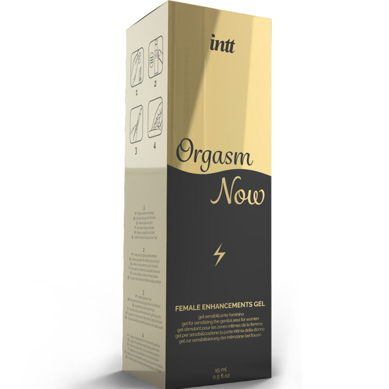 INTT LUBRICANTS - INTENS VAGINAL STIMULERENDE GEL MED VIBRATORAPPLIKATOR