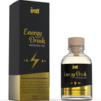 INTT MASSAGE & ORAL SEX - MASSAGEGEL MED SMAGSTILGJORT ENERGI-CA-DRIK OG VARMEEFFEKT