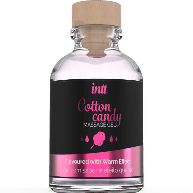 INTT MASSAGE & ORAL SEX - MASSAGEGEL MED CANDYFLOMSMAG OG VARMEEFFEKT