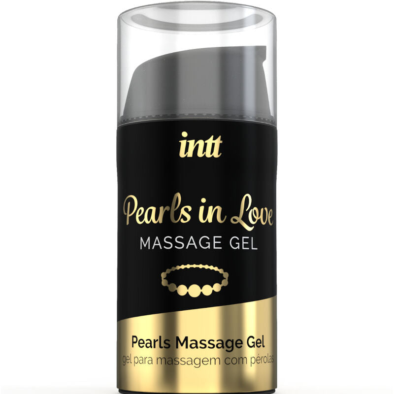 INTT MASSAGE & ORAL SEX - PERLER FORELSKET MED PERLEHALSKÆDE OG SILIKONE GEL