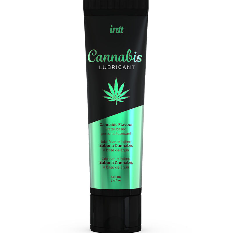 INTT LUBRICANTS - VANDBASERET INTIM GLIDEMIDDEL MED CANNABISSMAG