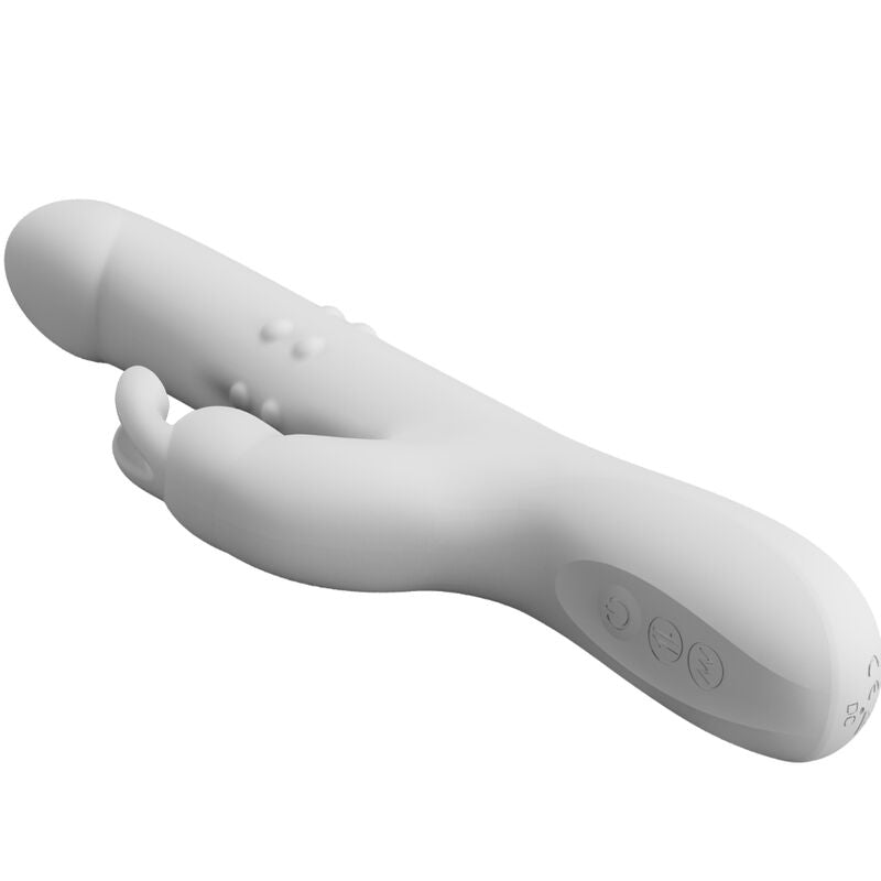 PRETTY LOVE - REESE VIBRATOR MED SØLV ROTATION