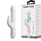 PRETTY LOVE - REESE VIBRATOR MED SØLV ROTATION