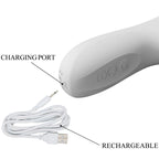 PRETTY LOVE - REESE VIBRATOR MED SØLV ROTATION