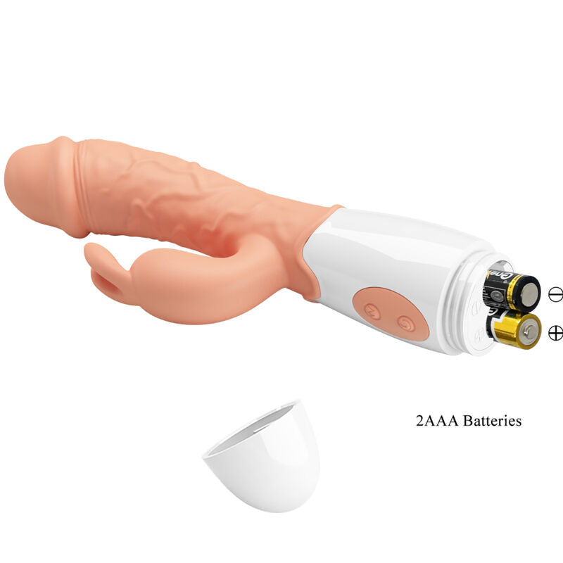 PRETTY LOVE - PÅSKEKARINVIBRATOR MED STIMULATOR