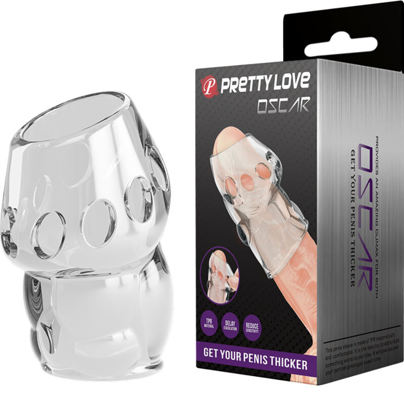 PRETTY LOVE - OSCAR TRANSPARENT PENIS TYKKERE