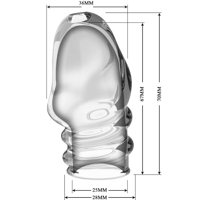 PRETTY LOVE - JEREMY TRANSPARENT PENIS TYKKERE