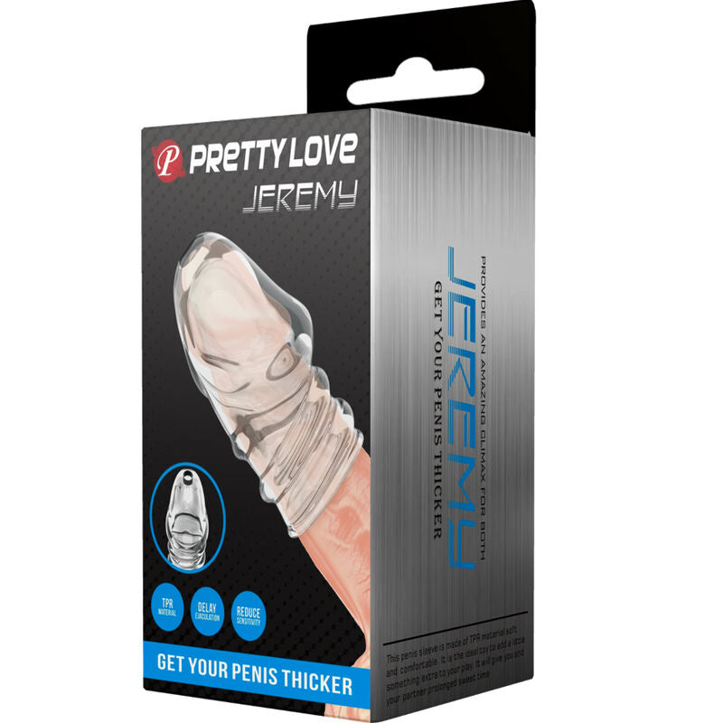 PRETTY LOVE - JEREMY TRANSPARENT PENIS TYKKERE