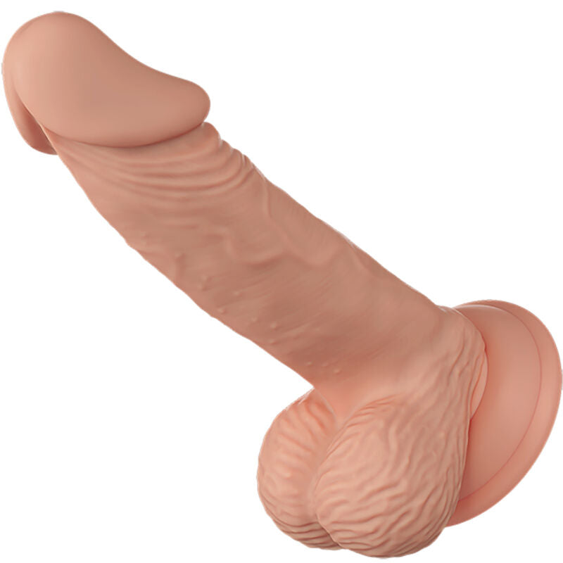 BAILE - BEAUTIFUL ENCOUNTER ZEBULON FLEKSIBEL REALISTISK DILDO 19,4 CM NATURLIG