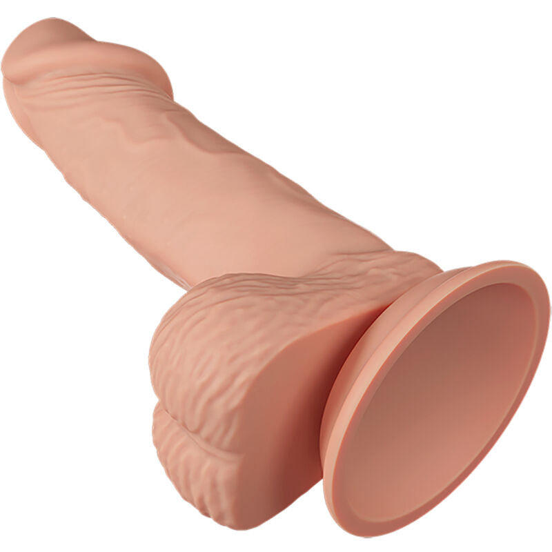 BAILE - BEAUTIFUL ENCOUNTER ZEBULON FLEKSIBEL REALISTISK DILDO 19,4 CM NATURLIG