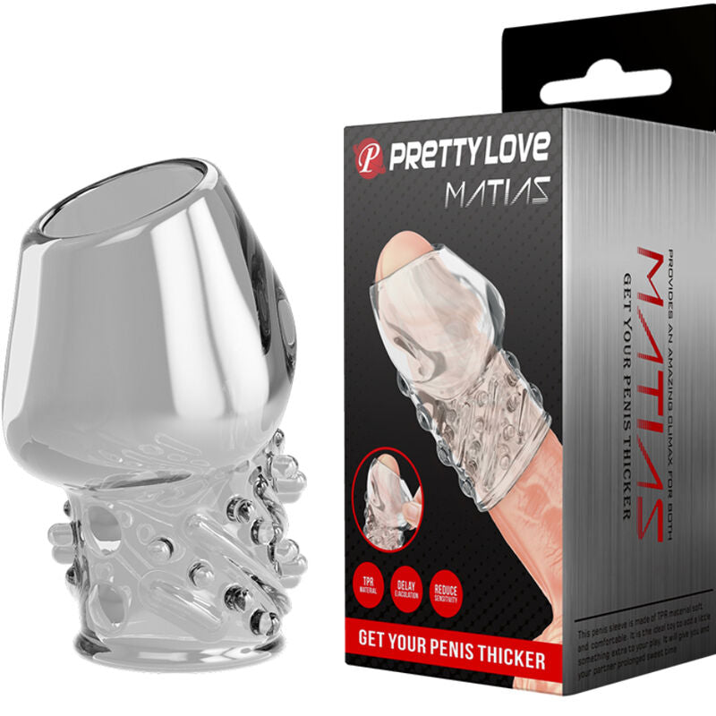 PRETTY LOVE - MATIAS TRANSPARENT PENIS TYKKERE