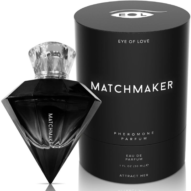 EYE OF LOVE - MATCHMAKER BLACK DIAMOND PHEROMONE PARFUME ATTRACT HER 30 ML
