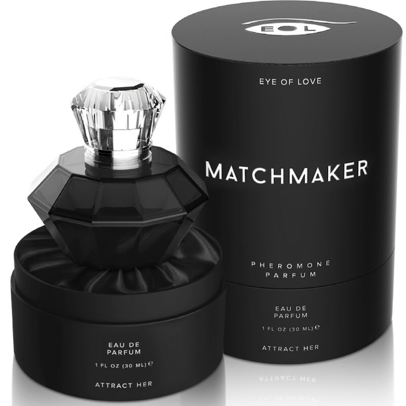 EYE OF LOVE - MATCHMAKER BLACK DIAMOND PHEROMONE PARFUME ATTRACT HER 30 ML