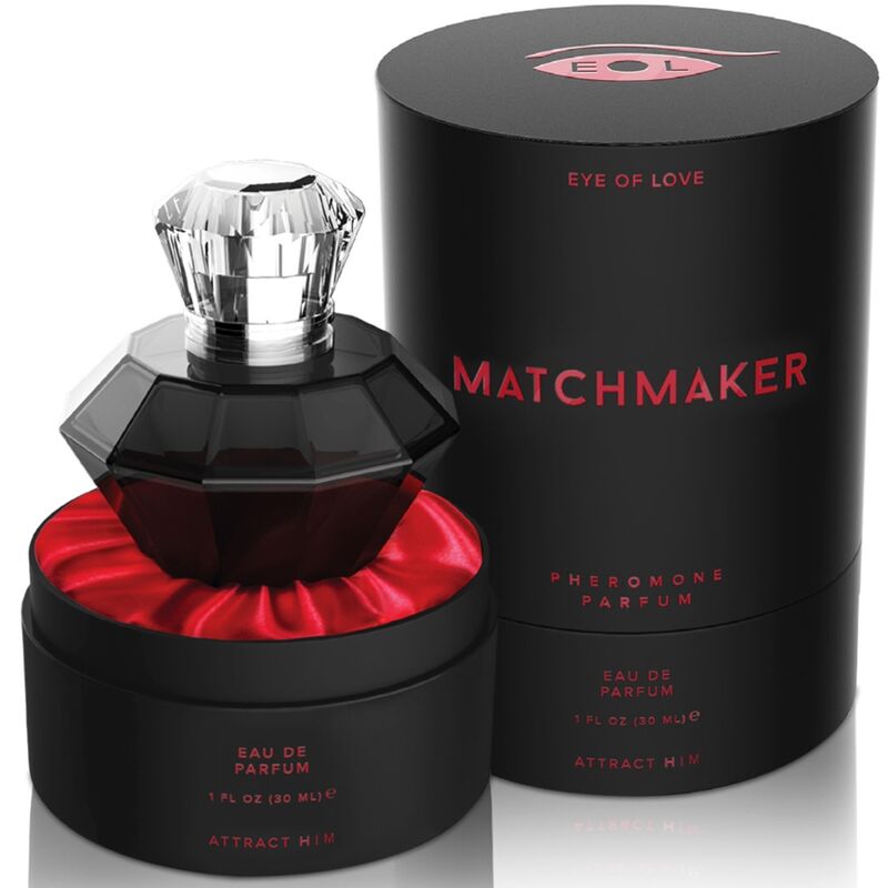 EYE OF LOVE - MATCHMAKER BLACK DIAMOND LGBTQ PARFUME FEROMONER TIL HAM 30 ML