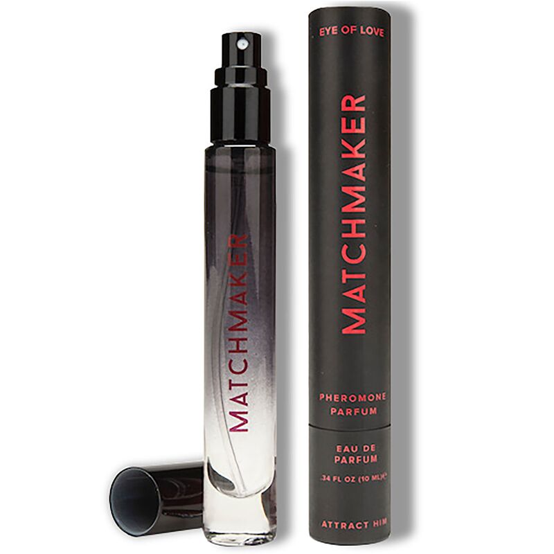EYE OF LOVE - MATCHMAKER BLACK DIAMOND LGBTQ PARFUME FEROMONER TIL HAM 10 ML