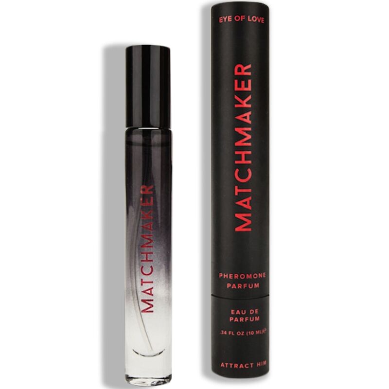 EYE OF LOVE - MATCHMAKER BLACK DIAMOND LGBTQ PARFUME FEROMONER TIL HAM 10 ML