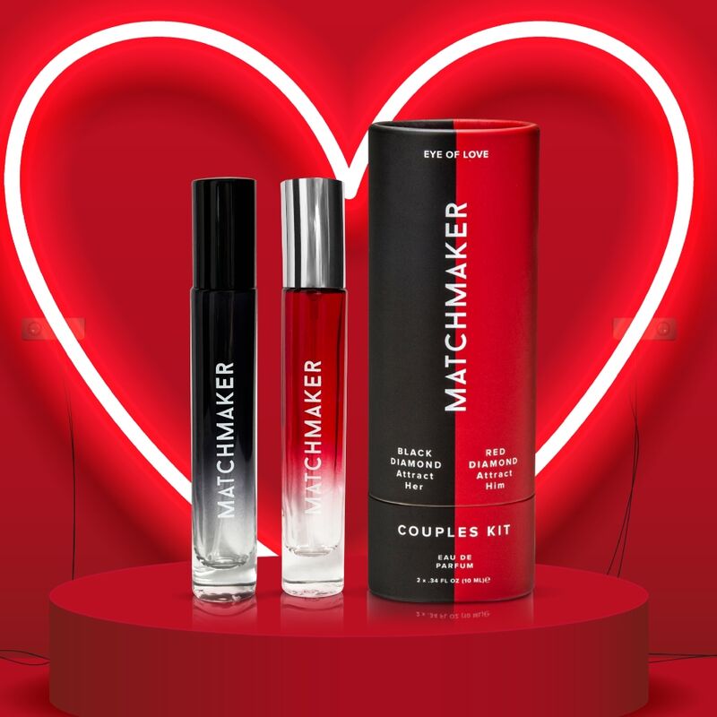 EYE OF LOVE - MATCHMAKER FEROMON 2-DELERS SÆT TIL PARKIT TILTRÆK HENDE & HAM 20 ML