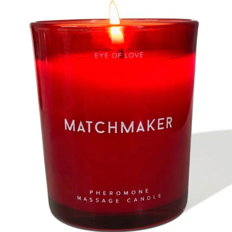 KÆRLIGHEDENS ØJE - MATCHMAKER RØD DIAMANT MASSAGELYS TILTRÆK HAM 150 ML