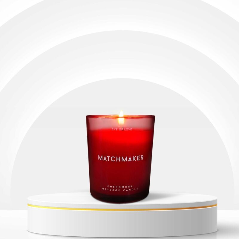 KÆRLIGHEDENS ØJE - MATCHMAKER RØD DIAMANT MASSAGELYS TILTRÆK HAM 150 ML