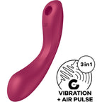 SATISFYER - CURVE TRINITY 1 AIR PULSE VIBRATION RØD