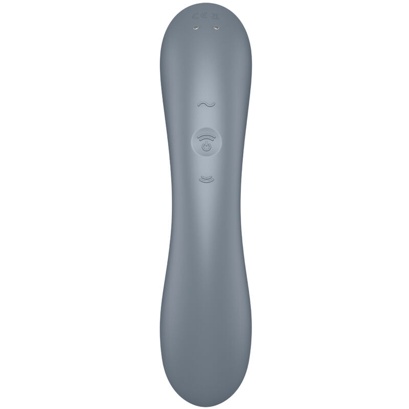 SATISFYER - CURVE TRINITY 1 AIR PULSE VIBRATION GRÅ