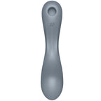 SATISFYER - CURVE TRINITY 1 AIR PULSE VIBRATION GRÅ