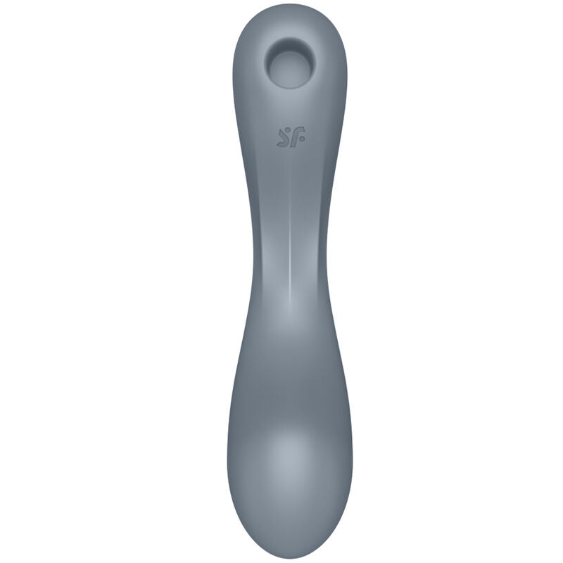 SATISFYER - CURVE TRINITY 1 AIR PULSE VIBRATION GRÅ