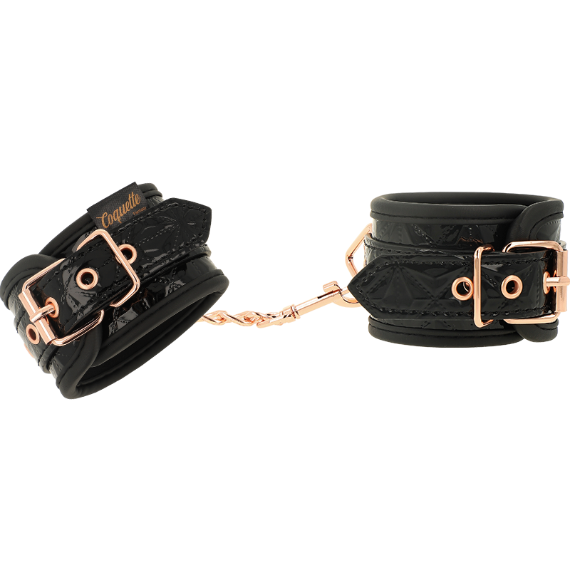 COQUETTE CHIC DESIRE - SORT UDGAVE PREMIUM HÅNDJERN MED NEOPRENFOR
