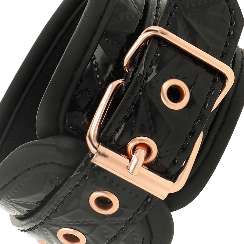 COQUETTE CHIC DESIRE - SORT UDGAVE PREMIUM HÅNDJERN MED NEOPRENFOR