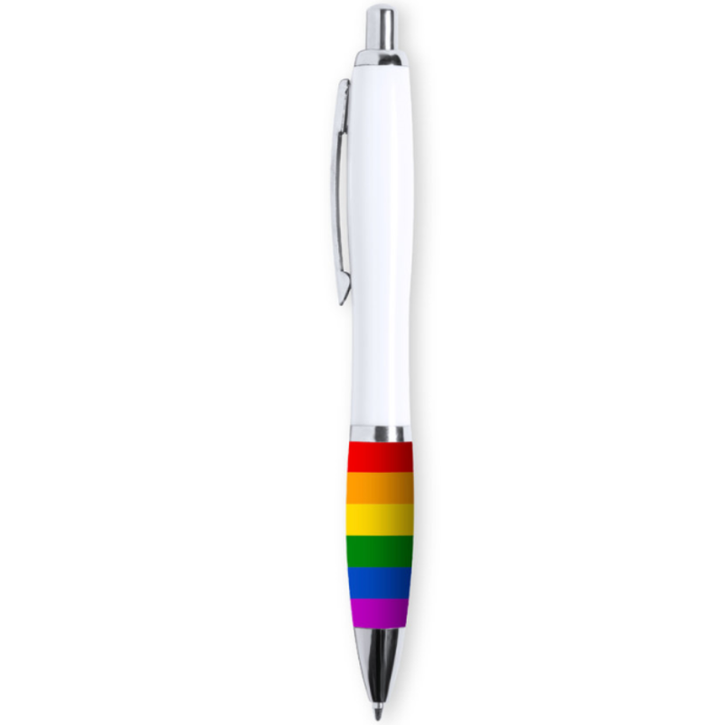 Pride - LGBT-flag med hvide briller