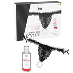 INTT RELEASES - BRASILIANSKE SORTE TRUSSER MED PERLE OG GLIDEMIDDELGEL 50 ML