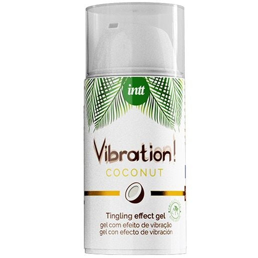 INTT - VIBRATIONSGEL KRAFTFULD STIMULANT VEGANSK VÆSKEVIBRATOR