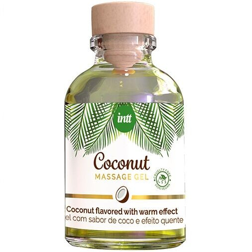 INTT - VEGANSK MASSAGEGEL MED KOKOSMAG OG VARMEEFFEKT