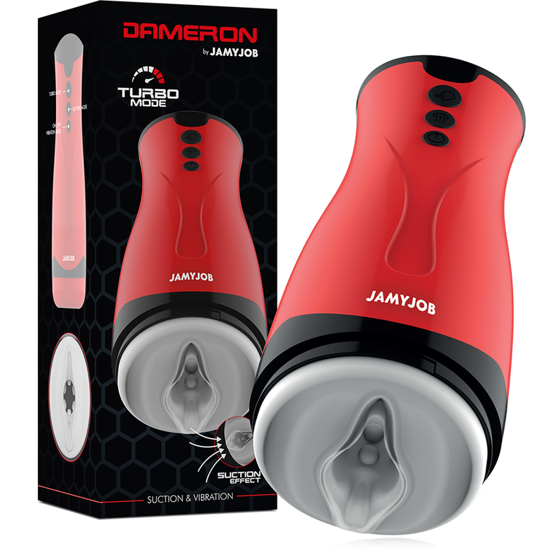 JAMYJOB - DAMERON SUGE- OG VIBRATIONSMASTURBATOR