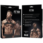 FETISH UNDERSODIG ATTITUDE - HERRE BRIGADE ØKO-LÆDER BRYSTSELE