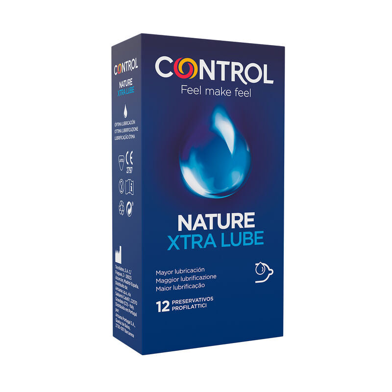 CONTROL - ADAPTA NATURE EXTRALUBE KONDOMER 12 STK.