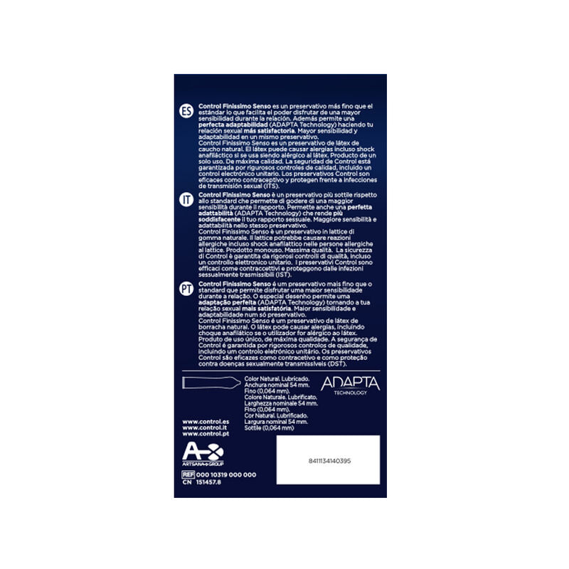CONTROL - ADAPTA KONDOMER 24 ENHEDER