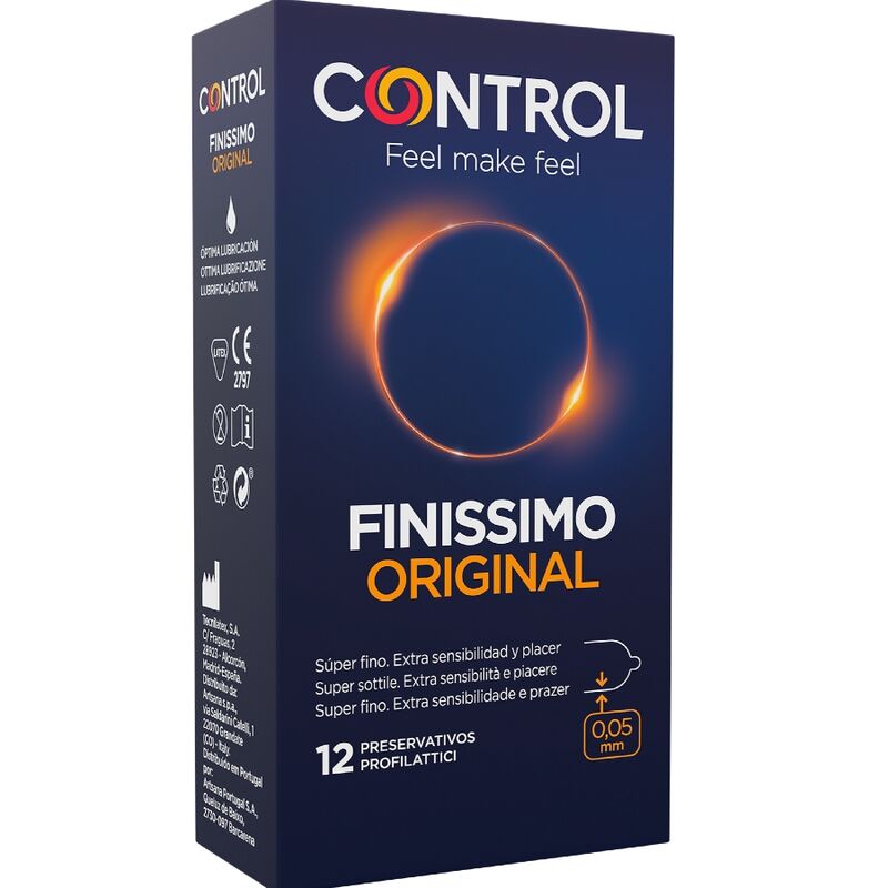 STYRING - FINISSIMO KONDOMER 12 ENHEDER
