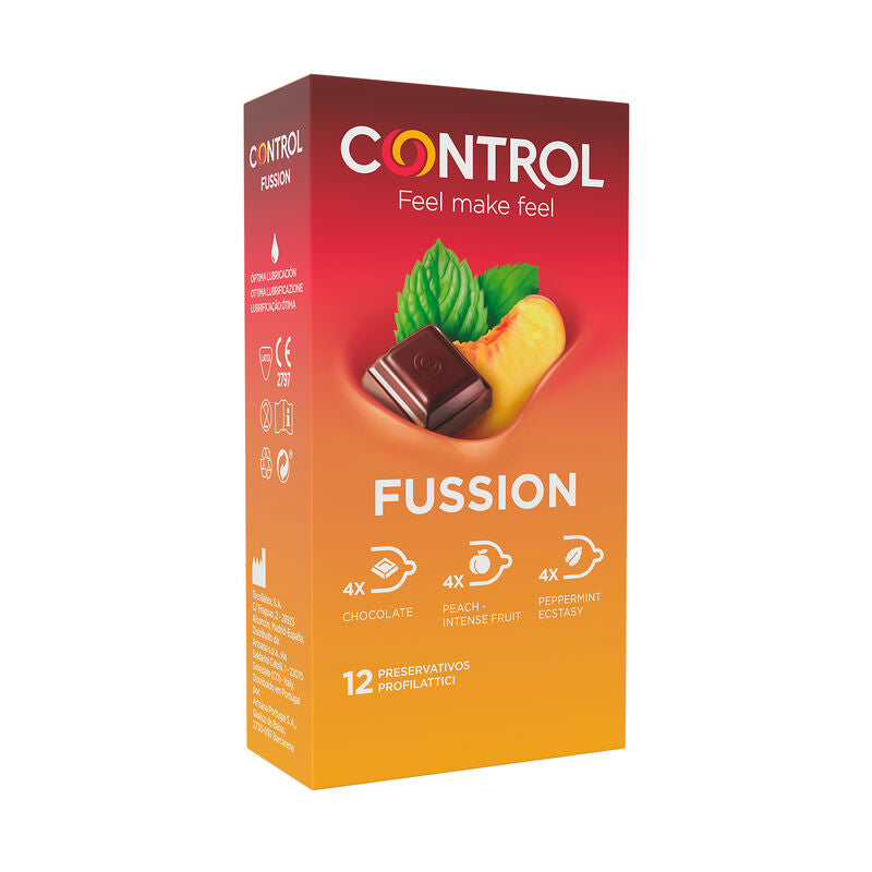CONTROL - FUSSION KONDOMER 12 ENHEDER