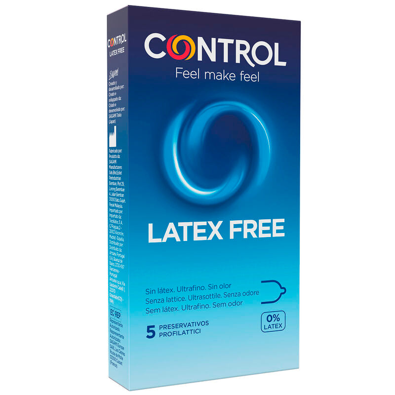 CONTROL - GRATIS SIN LATEX KONDOMER 5 STK.