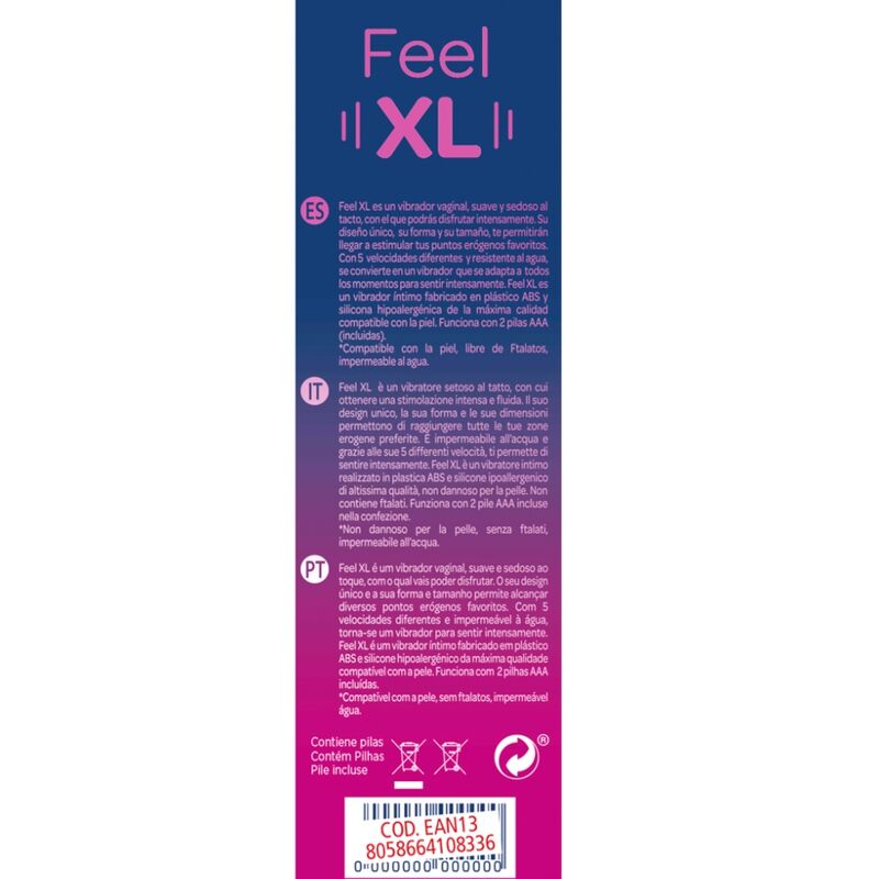 CONTROL - FEEL XL VIBRERENDE KUGLET