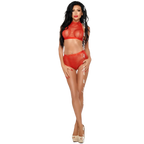 ME-SEDUCE - MONA SET RED L/XL