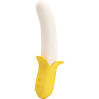PRETTY LOVE - BANANA GEEK SUPER POWER 7 VIBRATIONER OP&NED SILIKONE SORT