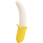 PRETTY LOVE - BANANA GEEK SUPER POWER 7 VIBRATIONER OP&NED SILIKONE SORT
