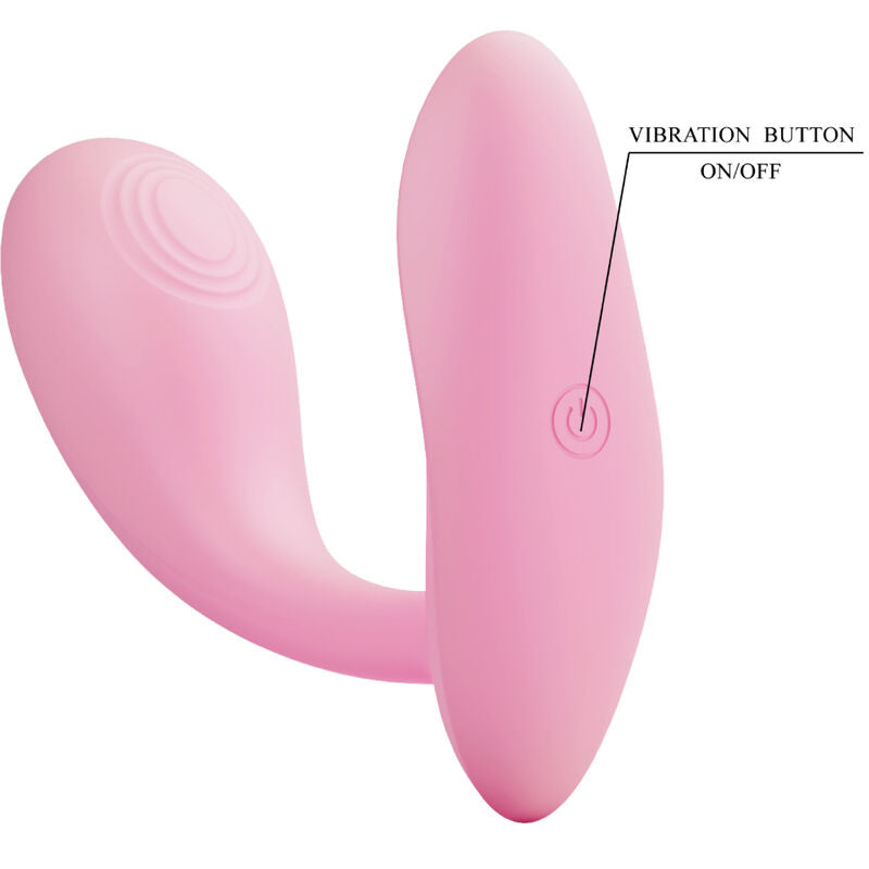 PRETTY LOVE - BAIRD G-SPOT 12 VIBRATIONER GENOPLADELIG PINK APP