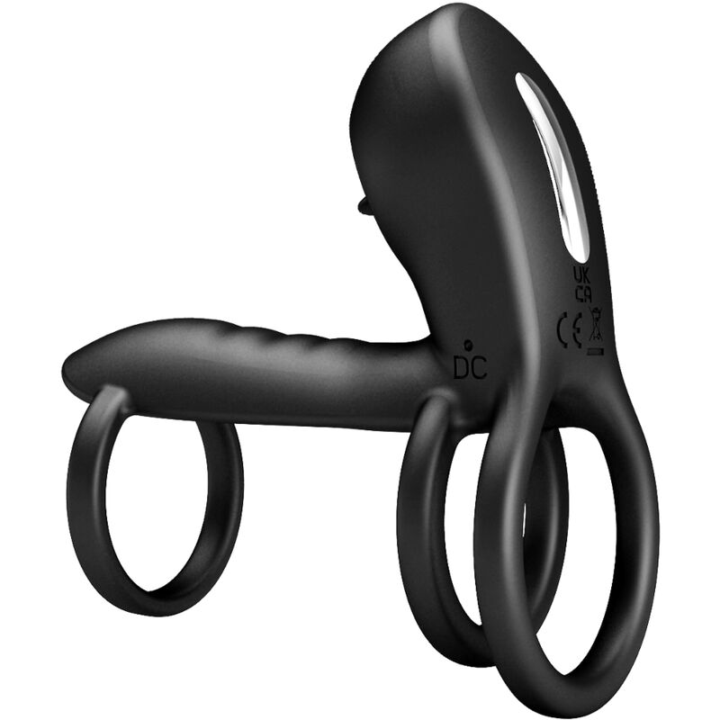 PRETTY LOVE - JAMMY PENISSKED 12 VIBRATIONER MED GENOPLADELIG SILIKONETUNGE